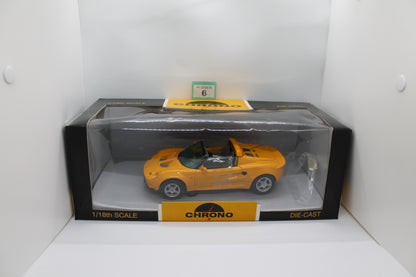 Chrono H1020 Lotus Elise 1997 Norfolk Mustard 1:18 Scale Diecast Model (Pre-Owned)