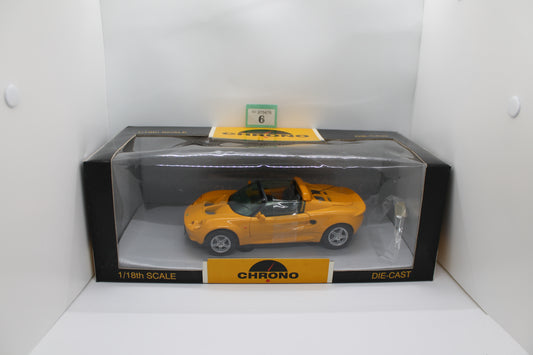 Chrono H1020 Lotus Elise 1997 Norfolk Mustard 1:18 Scale Diecast Model (Pre-Owned)