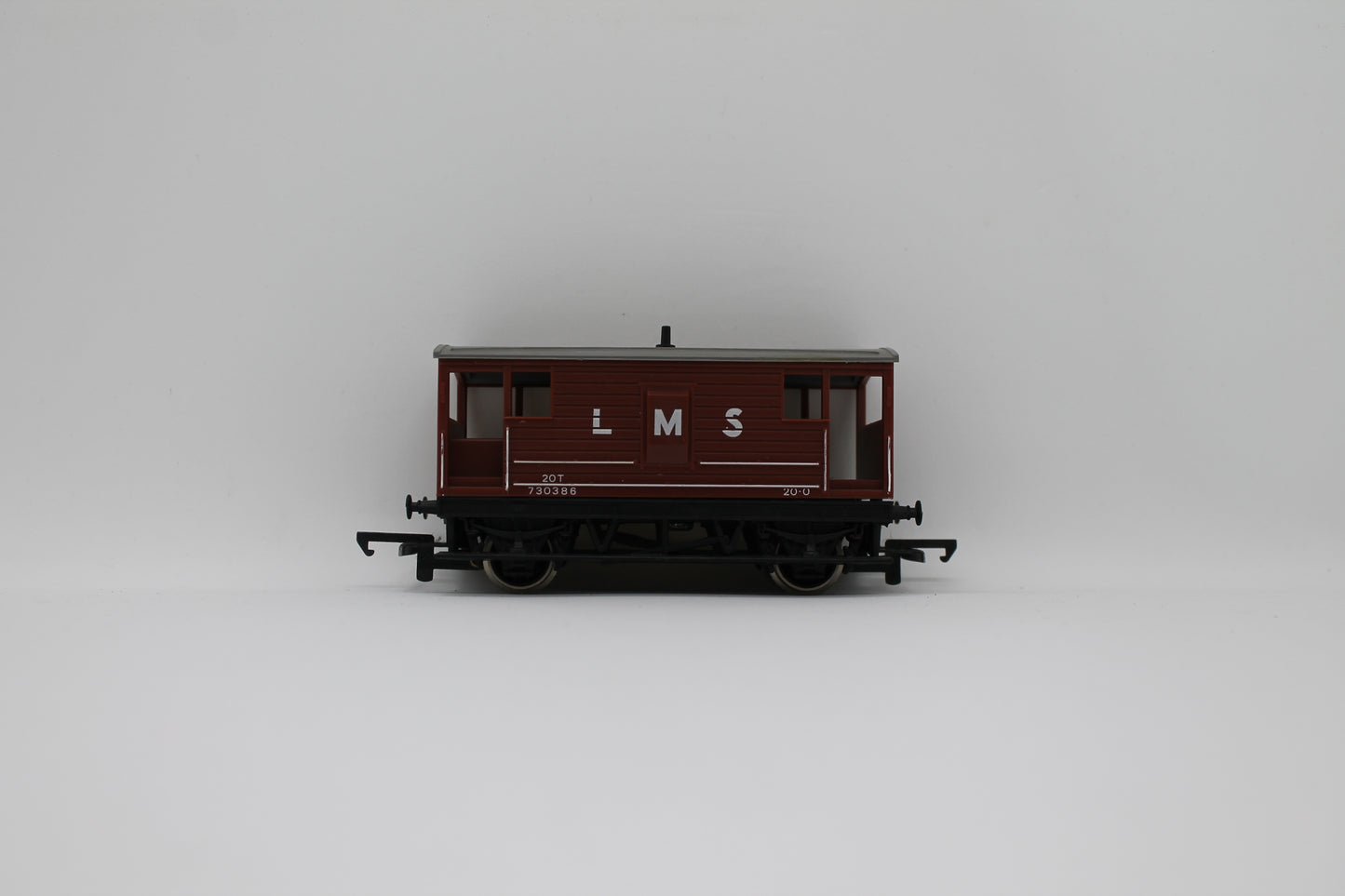 Hornby LMS Brake Van 730386 OO Gauge (Pre-Owned)