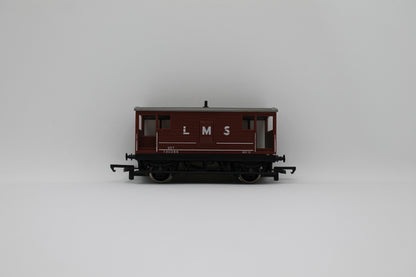 Hornby LMS Brake Van 730386 OO Gauge (Pre-Owned)