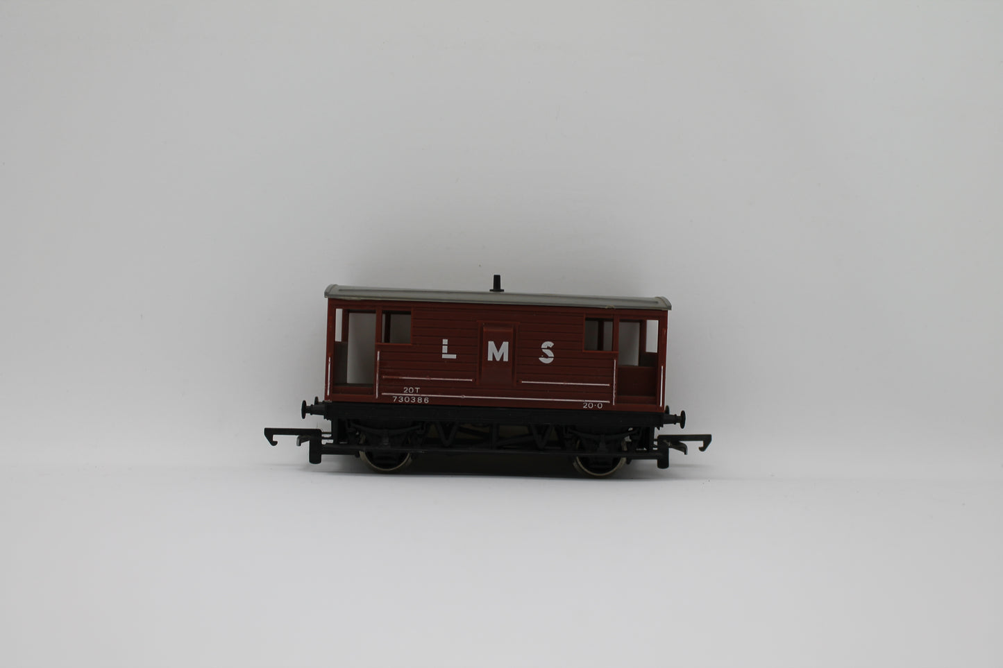 Hornby LMS Brake Van 730386 OO Gauge (Pre-Owned)