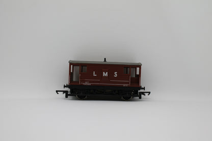 Hornby LMS Brake Van 730386 OO Gauge (Pre-Owned)