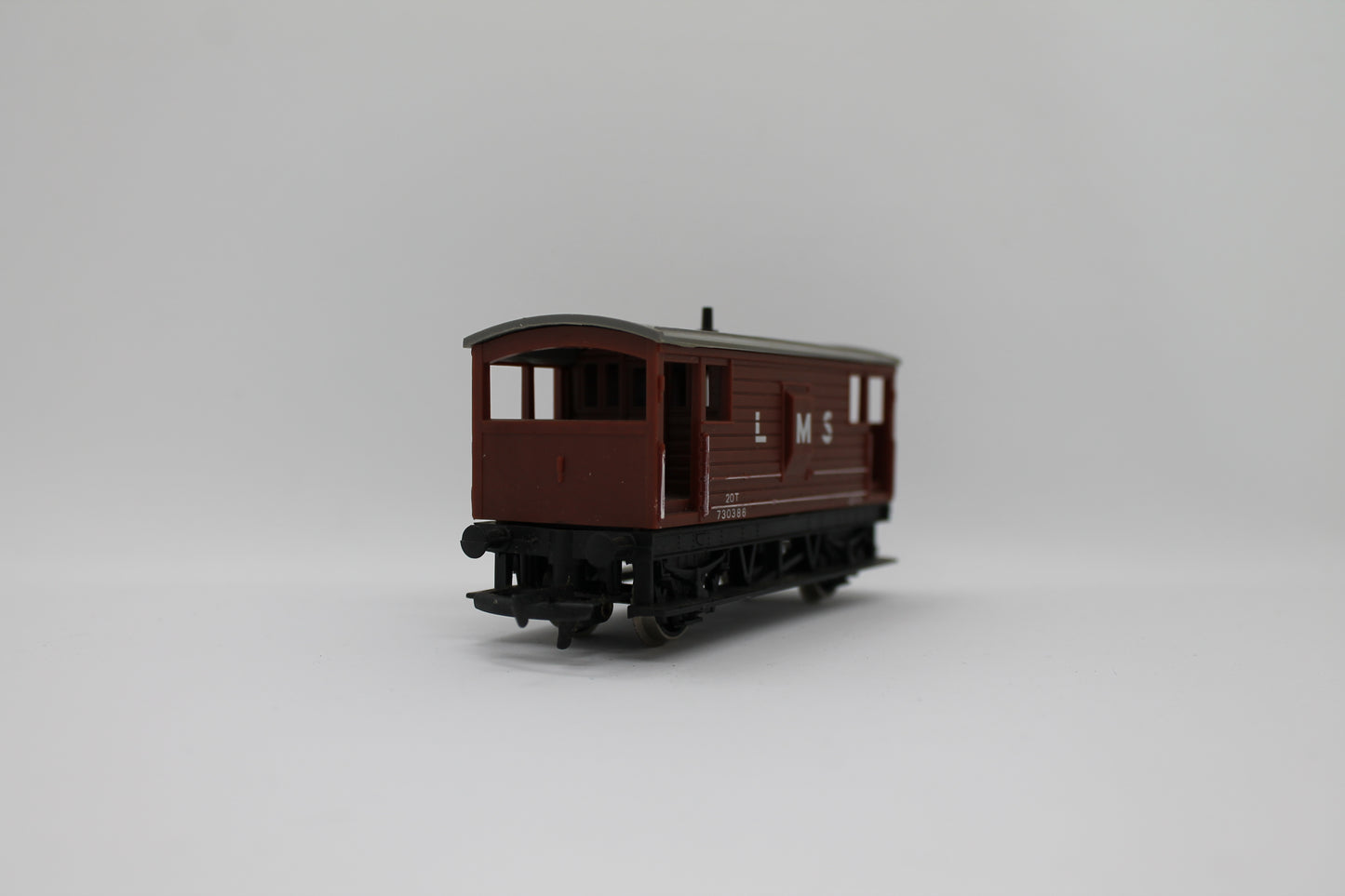Hornby LMS Brake Van 730386 OO Gauge (Pre-Owned)