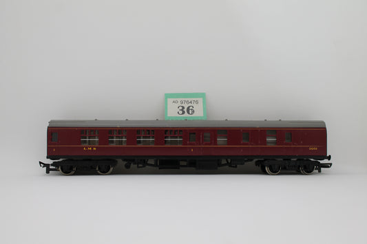 LMS Brake Composite Coach No. 5051 OO Gauge (Pre-Owned)