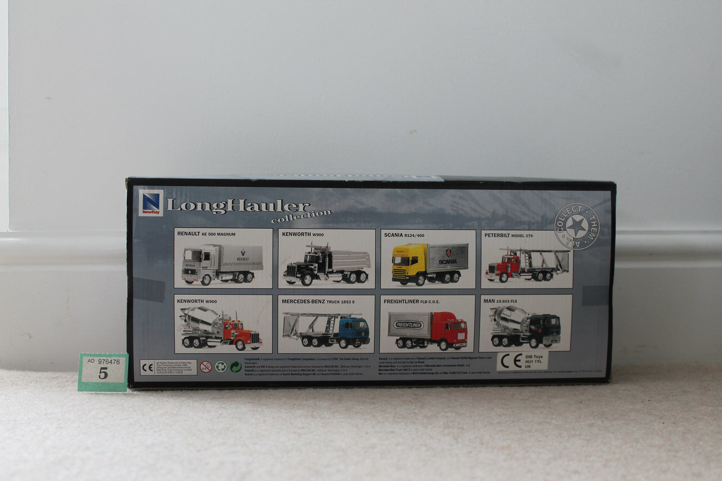 NewRay LongHauler Renault AE500 Magnum Truck Diecast Model 11503 (Pre-Owned)