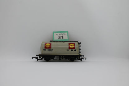 Hornby Shell 500 Tank Wagon OO Gauge (Pre-Owned)