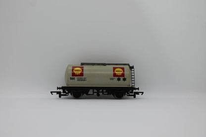 Hornby Shell 500 Tank Wagon OO Gauge (Pre-Owned)