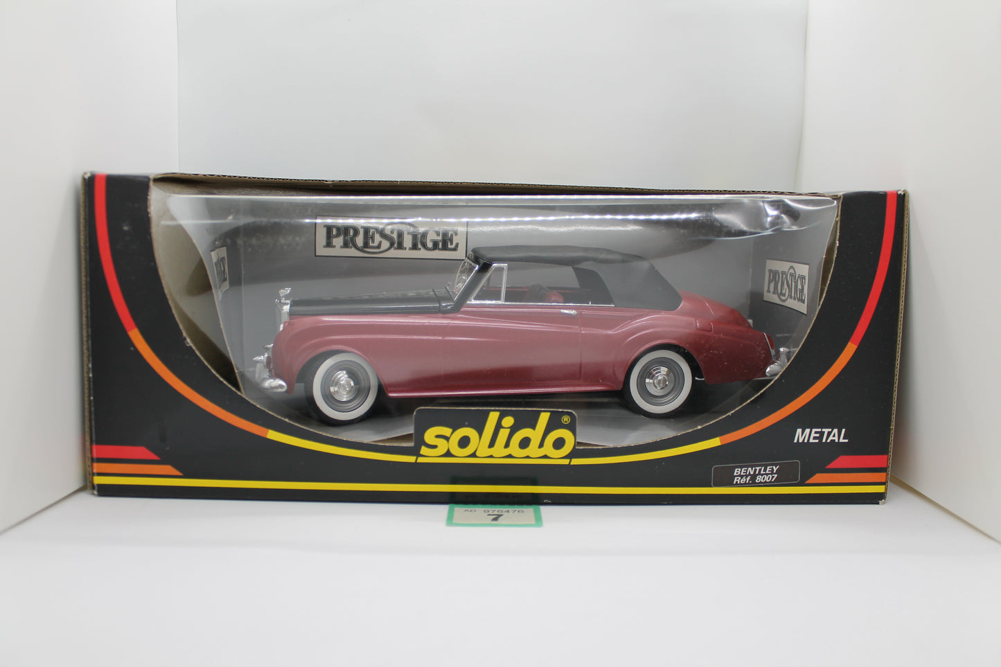 Solido Prestige Bentley Convertible Ref. 8007 Diecast Model (Pre-Owned)