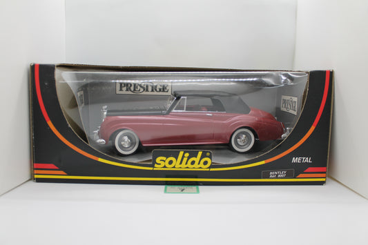 Solido Prestige Bentley Convertible Ref. 8007 Diecast Model (Pre-Owned)